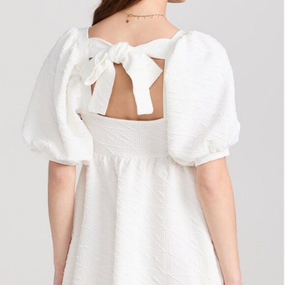 Free People Violet Mini Dress in White - Picture 2 of 5